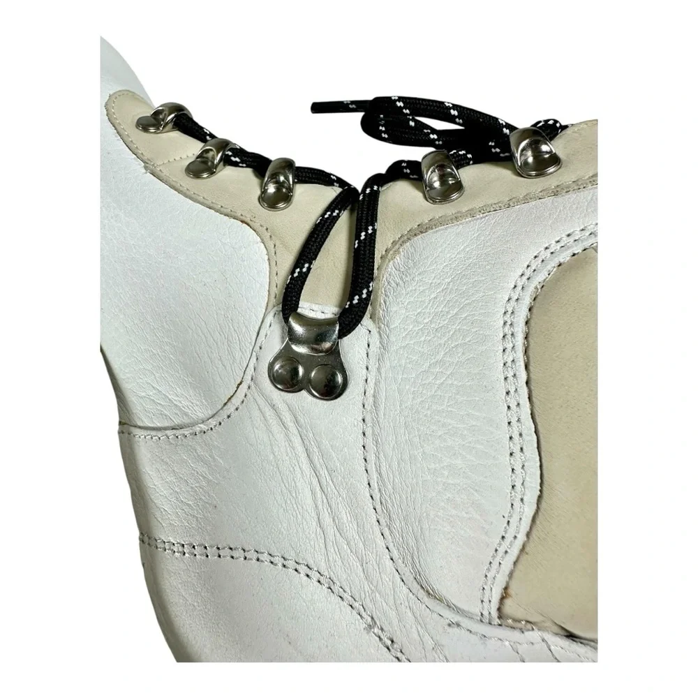 & Other Stories Women’s Leather Lace-Up Hiking Boots US 7 - Picture 13 of 16